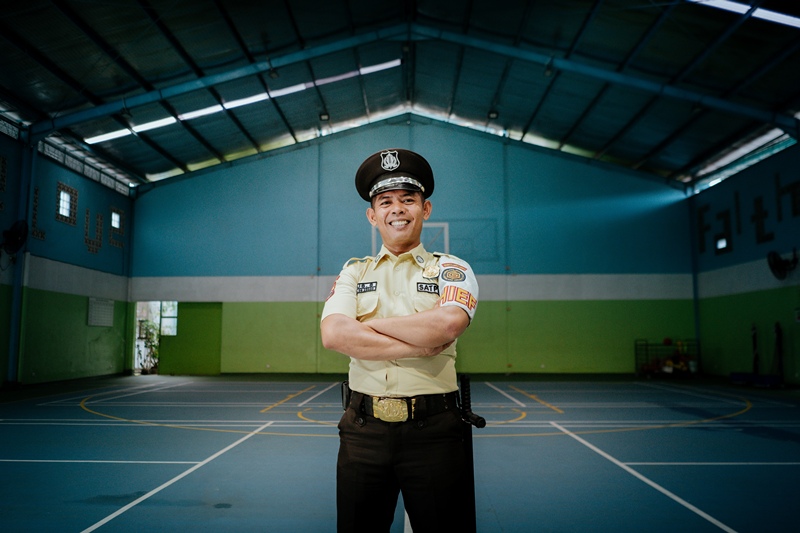 satpam kawasan industri